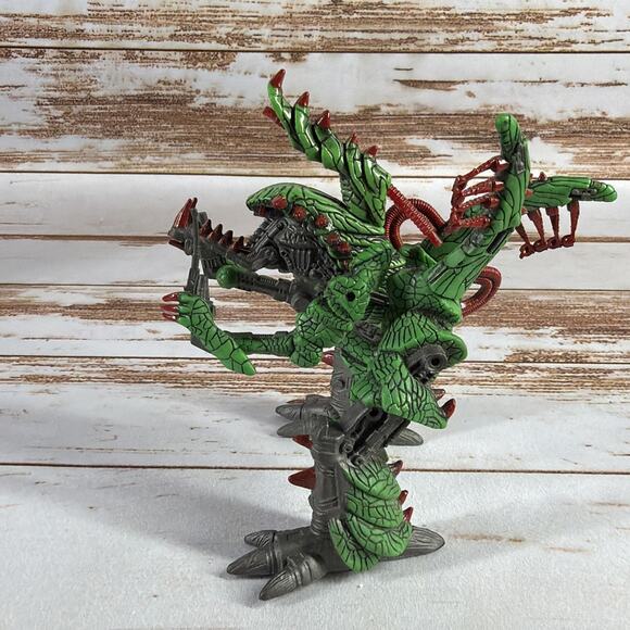 Thorax Figure – Total Chaos 1996 McFarlane – Green Variant – 6” – Loose – Sci-Fi - Picture 2 of 5
